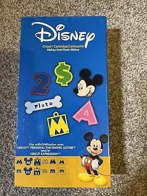 MICKEY And Friends CRICUT Cartridge Disney Mickey Font • $12