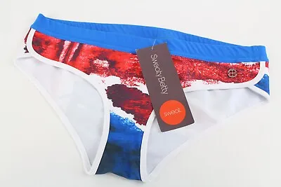£17.99 • Buy SWEATY BETTY Limited Edition S Women Swimwear Blue England Print Bikini Bottoms