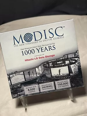 Modisc The Standard In Digital Storage Hitachi-Lg Data Last 1000 Years NEW • $16.98