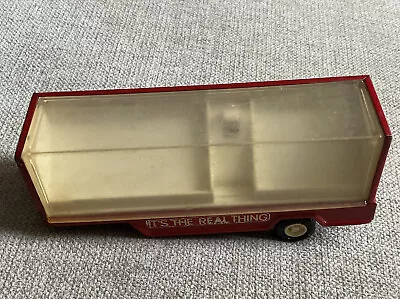 Coca-Cola Transporter Metal And Plastic Articulated Trailer Vintage BUDDY L • $5.99