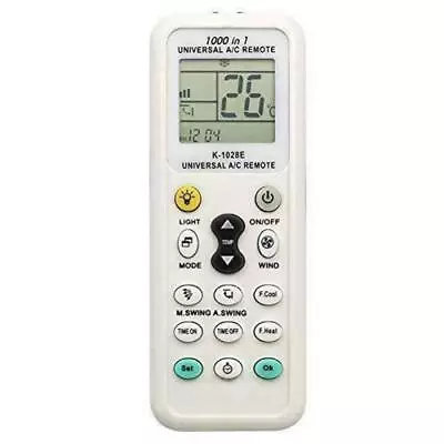 Remote Control LCD For Air Conditioner Muli ID K-1028E Controller A/C Universal • $4.94