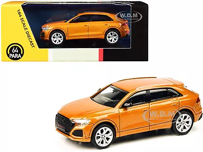 Audi Rs Q8 Dragon Orange Metallic 1/64 Diecast Model Car By Paragon Pa-55173 • $12.99