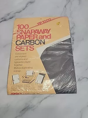 Vintage VIP 1000 Snapaway  Paper And Carbon Sets • $9.99