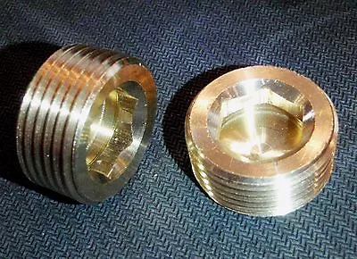 Brass Bronze Allen Hex Head Plug 1/2  Npt Pipe  Br-ap-050 • $5.45
