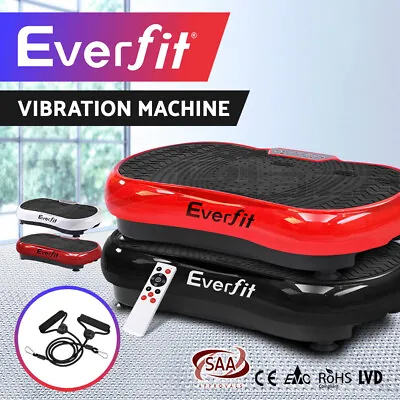 Everfit Vibration Machine Machines Platform Plate Vibrator Exercise Fit Gym Home • $129.95
