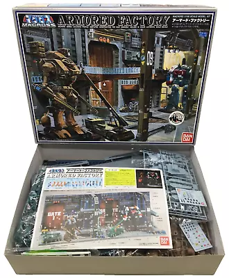 ARMORED FACTORY MACROSS 30th Anniversary 1/100 Diorama Kit Bandai From Japan • $149.99