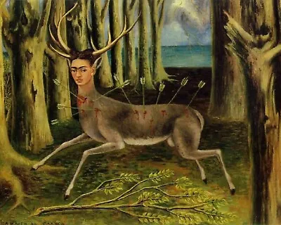 Print - The Wounded Deer 1946 By Frida Kahlo • $4.74