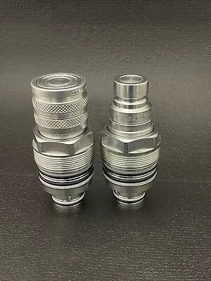 $98.57 • Buy Hydraulic Coupler Set V0511-77140 V0511-77150 For Kubota SVL75 SVL75-2 SVL90/C