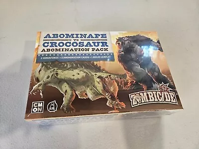 Zombicide Abominape Vs Crocosaur • $35