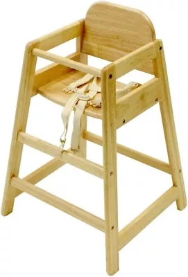£64.99 • Buy Highchair Baby Feeding Seat Café Natural East Coast Adjustable Safety Harness6m+