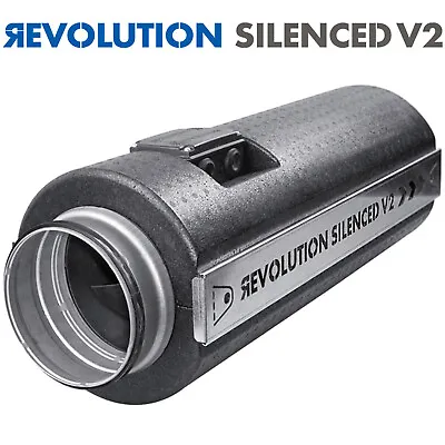 Revolution SystemAir Silenced Vector V2 EC Fan 6  8  10  12  Hydroponics  • £685