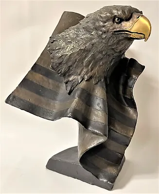 Original 1994 Mark Hopkins “Forever Free” Bronze Sculpture • $525