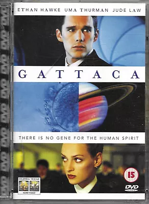 Gattaca - Ethan Hawke Uma Thurman Jude Law Ernest Borgnine DVD • £3.99