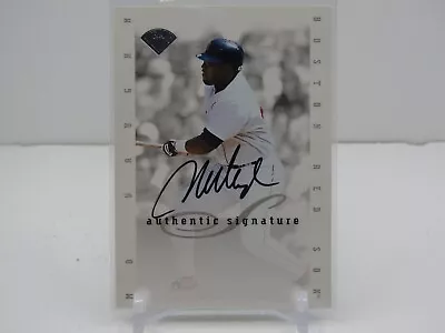 Mo Vaughn 1996 Leaf Signature Series Autograph Auto! Boston Red Sox! • $41.80