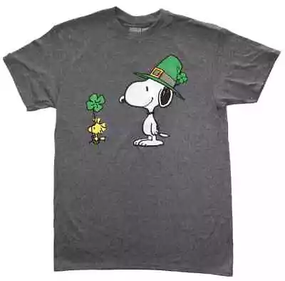 🍀 Officially Licensed Peanuts Snoopy & Woodstock T-Shirt St. Patrick's Day 🍀 • $18.99