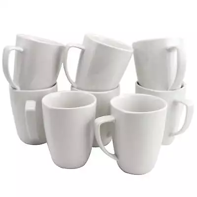 Zen Buffetware Ceramic 12 Oz. Mug (Set Of 8) White • $21.99