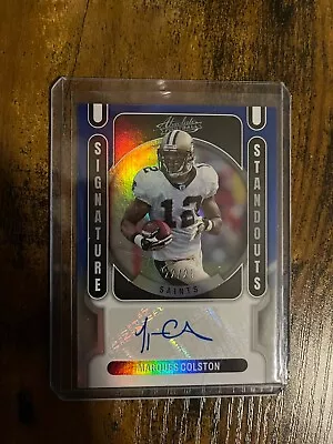 2022 Absolute Marques Colston Auto /25 • $10