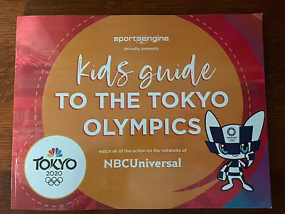 OLYMPIC GAMES TOKYO 2020 Official Kids Guide To The Tokyo Olympics NBC • $11