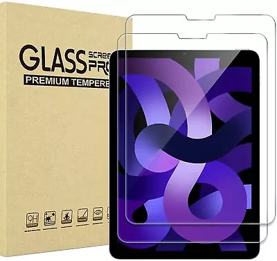 Tempered Glass Screen Protector For Apple IPad Air 5 10.9  5th Generation 2022 • £3.75