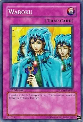 Waboku SDZW-EN036 1st Common Damaged Yu-Gi-Oh! DNA GAMES • $0.99