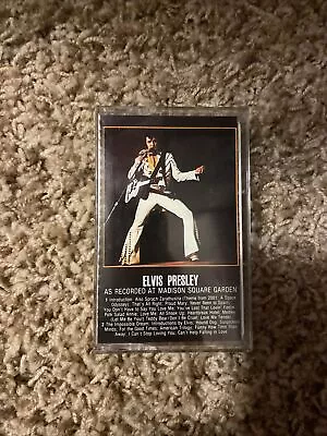 Elvis Presley As Recorded At Madison Square Garden - Cassette Tape • $6