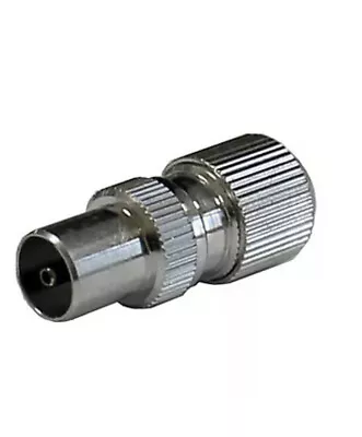 £0.99 • Buy 10 X Premium Quality Easy Fit Male TV Aerial Coax Coaxial Plugs For RG6 WF100