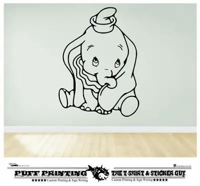 £2.99 • Buy Elephant Baby Nursery Dis Ney Inspired Wall Art Stickers Vinyl Home Décor