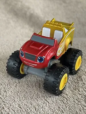 METALLIC BLAZE VICTORY SPEEDWAY Blaze And The Monster Machines Diecast Truck Car • £9.99