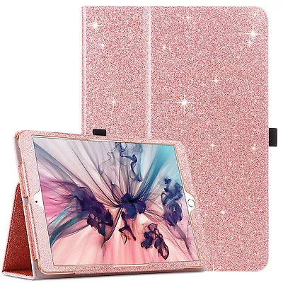 Apple IPad Smart Auto Sleep Folio Glitter Case For Ipad 2/3/4 Air 9.7 2017-2018 • £7.95