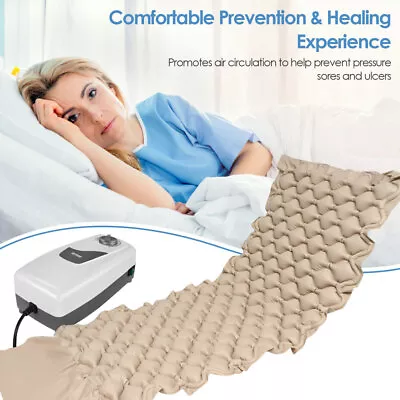 Medical Bed Med Aire Air Mattress Alternating Pressure Pump Pad Hospital System • $55.10