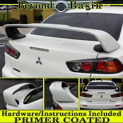 $94.50 • Buy 2008 2009 2010 2011-2017 Mitsubishi Lancer EVO 10 Factory Style Spoiler PRIMER