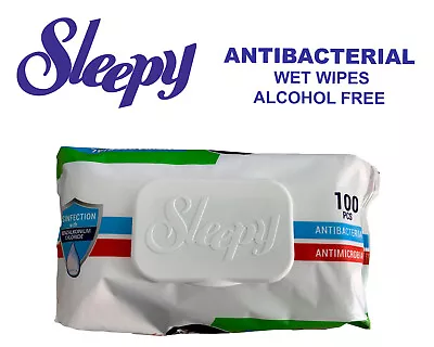 2400 Sleepy Wet Wipes For Hand Face Baby & Surface Cleansing Best Before 06/22 • £19.95