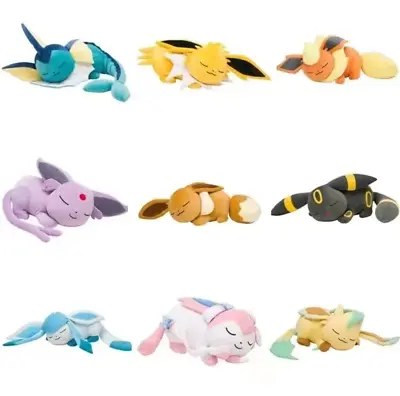 Pokemon Center Sleeping Sleeper Plush Eevee Doll Stuffed Toy Tags New • $89.95