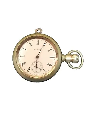 1911 Elgin 16S 15J Grade 312 Sidewinder Vintage Pocket Watch *Please Read Descr* • $79