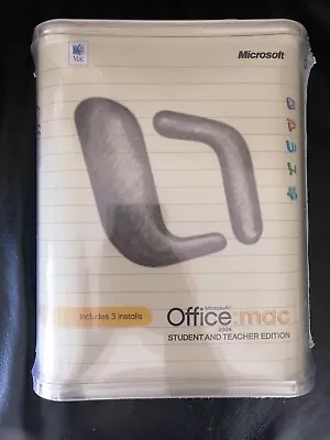 NEW Microsoft Office Mac Student And Teacher Edition 2004 Word Powerpoint Excel • $59.99