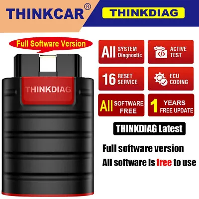 2024 THINKDIAG OBD2 Scanner Car Diagnostic Tool Full Software Free Bidirectional • $78.32