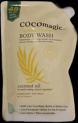 Body Wash Cocomagic Coconut Honey With Coconut Oil 48oz Refill • $24.99