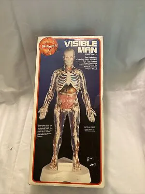 Vintage Skilcraft VISIBLE MAN Anatomy Kit 1994 Open Re Packed In Ziplocks • $24