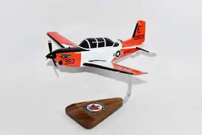 Beechcraft® T-34C Turbo Mentor VT-3 Red Knights (Marines) 1/33 Mahogany Scale • $383