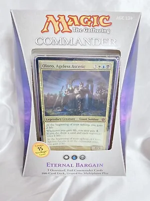 MTG Eternal Bargain Commander Deck 2013 Magic The Gathering New Factory Sealed • $118.90