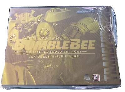 ThreeZero Transformers : Bumblebee DLX Gold Edition Limited To 1500pcs US SELLER • $231.99