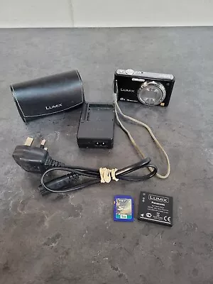Panasonic Lumix DMC-FS35 - 16.1MP Digital Camera Case Charger Memory Card. • £39.99