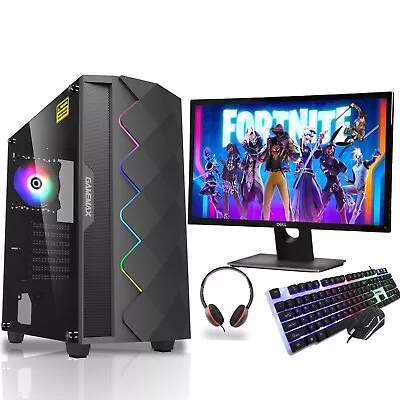 Gaming PC Bundle I7 I5 I3 Desktop Gaming Computer PC 16GB RAM RTX 3050 Windows10 • £395