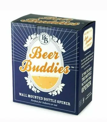 £9.99 • Buy Beer Buddies Wall Mounted Bottle Opener Choice Of Design Christmas Gift