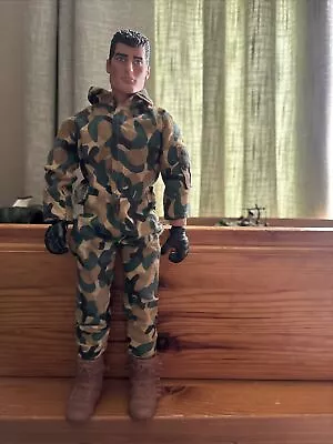 Action Man Figure Black Hair And Gloves • £5