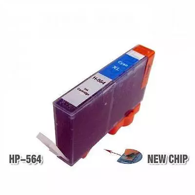 Compatible For HP 564XL Cyan Ink Cartridge Printers 5510 5512 5515 • $5.98