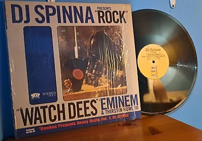 £4.99 • Buy DJ Spinna Watch Dees 12” Vinyl Record Ft EMINEM Thirstin Howl III Hip Hop Rap