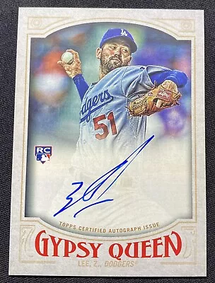 2016 Topps Gypsy Queen Zach Lee Autographs Auto #GQA-ZL • $2.99