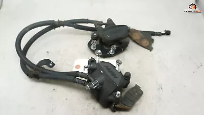 07-08 Yamaha YZF R1 OEM Nifin Rear Brake Calipers Pair Set W/ Hose Line & Pads • $89.60