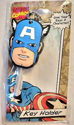 *NEW* Marvel: Captain America Soft Touch PVC Key Holder • $8.95